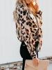 V-Neck Regular Print Long Sleeve Standard Blouse