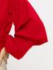 V-Neck Pullover Long Sleeve Women's Blouse