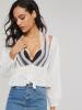 Lace See-Through Deep V Sexy Women's Blouse