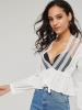 Lace See-Through Deep V Sexy Women's Blouse
