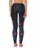 Halloween Skull Thin Punk Women's Leggings