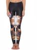 Halloween Skull Thin Punk Women's Leggings