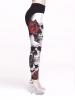 Chic Halloween Skull Skeleton Casual Pants