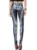 Chic Halloween Skull Skeleton Leggings