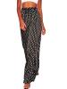 High Waist Dot Casual Pants