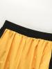 Fashion Patchwork High Waist Casual Pants