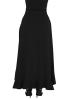 Plain Lace-Up Double-Layer Women's Casual Pants