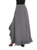 Plain Lace-Up Double-Layer Women's Casual Pants