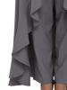 Plain Lace-Up Double-Layer Women's Casual Pants