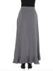 Plain Lace-Up Double-Layer Women's Casual Pants
