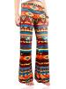 Print Low-waisted Women's Bell Pants