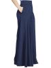 Plain High-Waist Wide Legs Women's Pants
