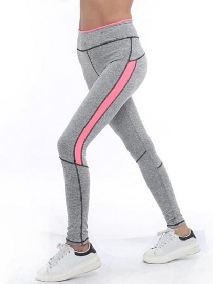 Color Block Patchwork Women's Leggings