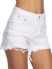 Denim Ragged Cutoffs Women's Shorts