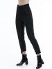 Slim Plain Zipper Pocket Women's Jeans