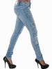 Ripped Full Length Women's Jeans
