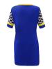 Oversize Contrast Color Knee-Length Bodycon Dress
