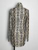 Snake Skin Print Slim Bodycon Dress