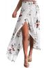 Bohemian Floral Slit Women's Skirt