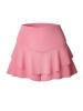 Hot Pure Color Layered Falbala Skirt