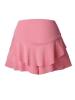 Hot Pure Color Layered Falbala Skirt
