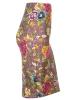 Women's Floral Embroidery Bodycon Skirt