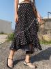 Polka Dot Irregular Swing Women's Skirt