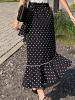 Polka Dot Irregular Swing Women's Skirt