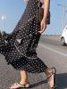 Polka Dot Irregular Swing Women's Skirt
